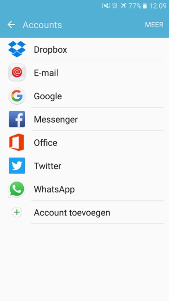 webzaken handleiding android