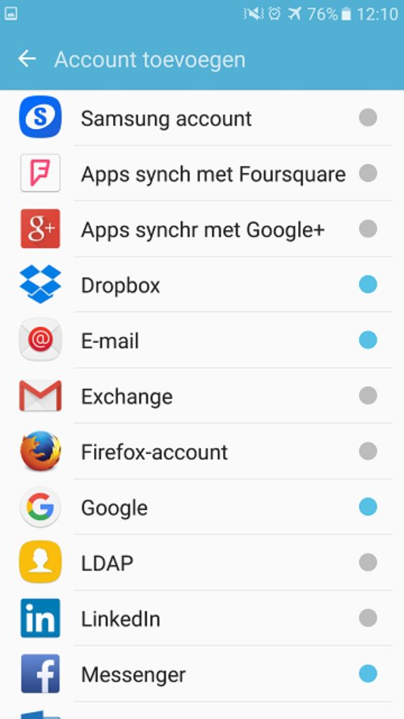 webzaken handleiding android